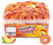 Sweetzone Sour Sweets Fizzy Peach Rings 800 g, 100 Pcs Sweet Box, Peach Rings, Sour Candy, Gummy Candy, Jelly Sweets, Bulk Sweets, Fizzy Sweets, Tubs of Sweets for Retro Sweets for Your Sweet Tooth