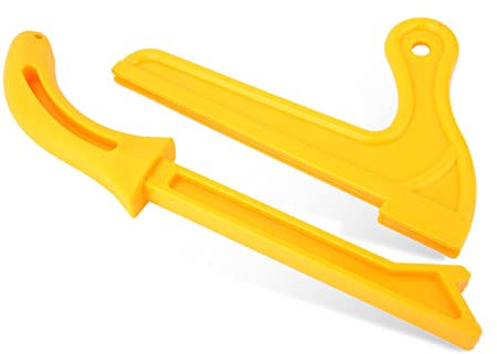 2 Pack Woodworking Push Stick Wood Saw Push Stick Woodworking Saw Pusher for Carpentry Table Practical Safety Push Stick