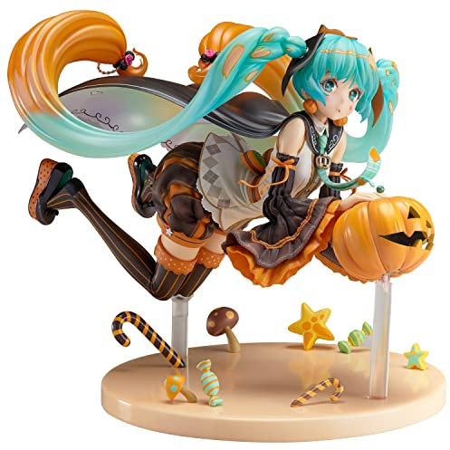 GOODSMILE Vocaloid Hatsune Miku Trick or Miku Statuette PVC, 17 cm