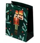 EliteKoopers 1Pcs Nutcracker Medium Bag Gift Bag Tag attached to Cord Handles