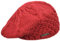 Melegari Strickmütze | Pragelierte Baskenmütze | Mütze aus Wolle und Alpaka | Made in Italy | Herren Damen | Herbst / Winter, rot, 55-59