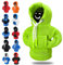 Gear Shift Hoodie, Lustiger Schaltknauf Shirt Pullover, Mini Hoodie für Auto Shifter, Automotive Interior Cute Gadgets, Autozubehör und Dekorationen, Universal Fit Knob Cover Geschenk (Grün)