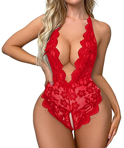 SKTIISN Dessous Damen Bodystocking Women Moulin Rouge unterwäsche Dessous unterhemd Damen Lingerie Women Tank top Damen Halsband Frauen Sex Sex Spielzeug für die Frau extrem funktionsunterwäsche d