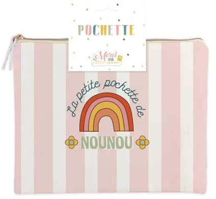 STC Tasche aus Baumwolle, Modell Die kleine Tasche der Nanny, mehrfarbig, 23