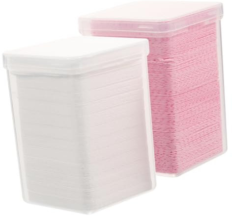 Mikinona Wimpernverlängerungstücher Nagellackentfernertücher Reinigungstücher Aus Vliesstoff Für Einfache Anwendung Beim Entfernen Von Nagellack Und Wimpernkleber