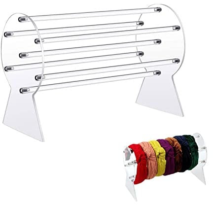LearnLyrics Headband Holder Box - Transparent Headband Holder Jewelry Storage Box | Jewelry Headband Storage Box, Acrylic Jewelry Holder for Girls and Women, Display Stand