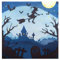 Servietten Halloween Hexe 50 Stück Papierservietten Party Serviette 33 x 33 cm Getränkeservietten