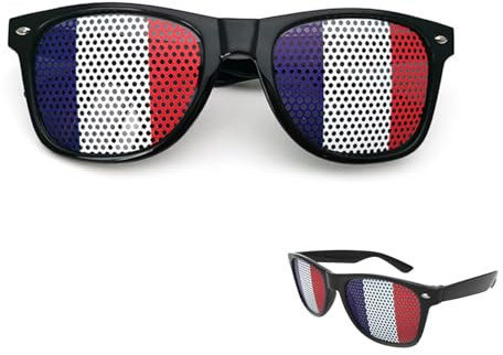 Lergas Germany Sunglasses, Germany Fan Item, Euro 2024 Fan Item Germany Sunglasses, Germany Decoration Euro 2024 Fan Item Sunglasses, Football European Championship Fan Item