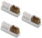 Healeved 3pcs Drill Bits Nail Cleaning Brush Deep Cleaning Brush Nail Brush Nail Art Cleaner Tool Nail Drill Bit Cleaning Brush Manicure Tool Cleaner Nail Drill Bits Cleaner Plastic