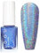 Holographic Nail Polish - Chameleon Pearl Shimmer Blue Nail Polish - Quick Dry Long Lasting Glitter Pearl - Shiny Rainbow Laser Metallic For Women Girls DIY Nail Art Manicure
