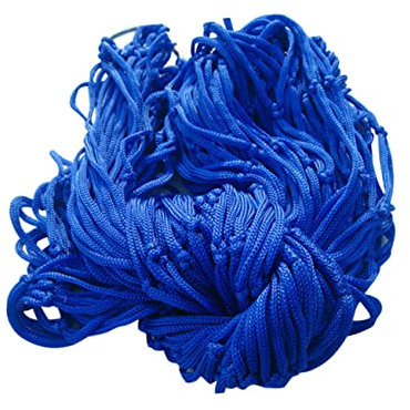 BESPORTBLE Strand Nylon Rope Mesh Hammock Outdoor Leisure Bed Sleeping Swing Hanging Nap Bed for Camping Hunting