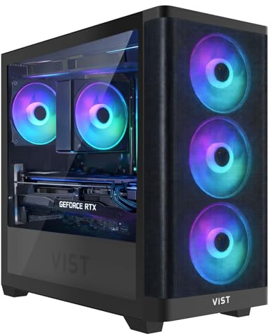 VIST PC Gaming Ryzen 5 8400F - RAM 16Go - RTX 5060Ti - SSD 1To M.2 - Windows 11 Pro