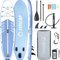 Fitleap Premium Stand Up Paddling Board Set, aufblasbares SUP Board mit Pumpe, verstellbarem Paddel und Rucksack, für Anfänger und Profis, perfekt für Yoga, Surfen und Wassersport