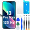 DIGI4U Écran pour iPhone 13 Pro Max LCD, 6,7 Pouces Display Full HD Face ID COF 1:1, écran de Remplacement avec kit de réparation pour iPhone 13 Pro Max