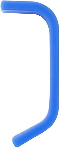 Olympia Silicone Jug Handle Cover for 570ml Pitcher, Blue | Fits J317, CM607 and HC609 models; offers a secure, slip-resistant grip to prevent burns during busy commercial service.