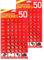 NOVAEASE 100 Assorted Mixed Alkaline Button Cell Batteries 377 AG1 AG3 AG4 AG10 AG12 AG13