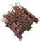 VINTORKY 1Pc Woven Bamboo Fence Bonsai Ornament Micro Landscape Decor for Zen Garden and Tea Ceremony Bamboo Design Stylish and Durable Choice