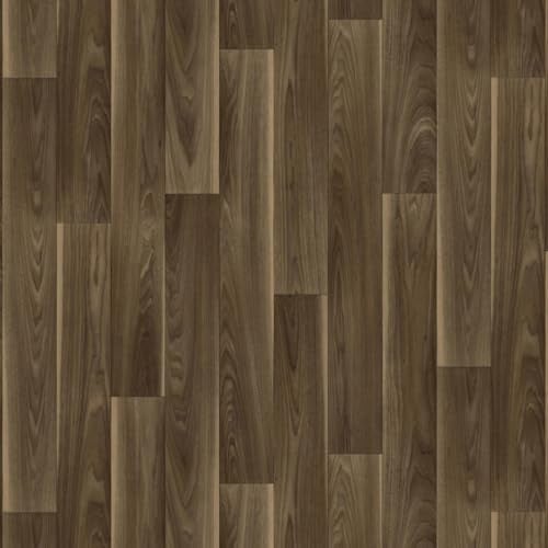Vinyl Flooring Wood Oak Plank Effect Easy DIY Vinyl Flooring Roll | Non-Slip Easy Clean Waterproof Lino Vinyl Floor | Living Dining Room, Lounge, Hallway Flooring (Hazelnut, 4m x 5m)