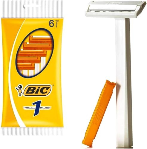 BIC Einwegrasierer mit 1 Klinge, 6 Stück