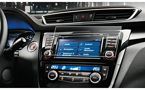 LFOTPP Qashqai J11 7 Zoll Navigation Schutzfolie, Panzerglas Displayschutzfolie GPS Navi Folie