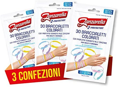 Mosquitera para niños y adultos, pulsera antimosquitos de silicona no tóxica con repelente de mosquitos natural de larga duración, paquete de 30 unidades