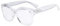 Eyekepper Übergroß Lesebrille - Retro Lesehilfe für Frauen - Transparenter +2.00