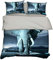 Timiany Bettwäsche Elefant Bettbezüge Set 3D Tierwelt Elefanten 2-3 Teilig Bettbezüge/Kissenbezüge,Geschenk Für Kinder,Jungen,Mädchen Und Erwachsene135x200+50x75cm (Elefant C,135x200+80x80)