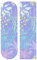 Mnsruu Skateboard Griptape Bunte Tropische Blätter Longboards Griptape Schleifpapier für Rollerboard