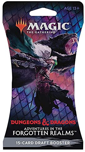 Wizards of the Coast Magic: The Gathering - Adventures In The Forgotten Realms Draft Booster, Multicolor, C87460000