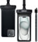 Wasserdichte Handy-Tasche mit Umhängeband, IP8X, stoßfest, Tauchen, Trockentasche, Outdoor, Strand, schwimmend, Unterwasser-hoch, transparent, TPU, staubdicht, für iPhone 12 Pro Max 11 Pro, Schwarz