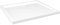 vidaXL Duschtasse Niedrige Schwelle Duschwanne Bad Brausewanne Brausetasse Duschbecken Dusche Wanne Bad Badezimmer ABS Rechteckig Weiß 80x90cm