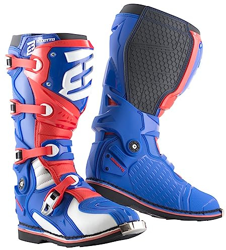 Bogotto MX-7 S Motocross Stiefel, blau/weiß/rot, 43