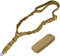 1 Punkt Sling Riemen für Gewehr einstellbare Flexible Schnellspanner EIN Punkt Gewehr Riemen langlebig Riemen mit Metallhaken für Outdoor-Sportarten (Khaki)