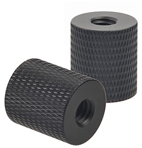 FEICHAO Paquete de 2 tuercas de trípode 1/4 hembra a 1/4 M4 M5 M6 M8 hembra tornillo adaptador para cámara trípode cardán conversión tuerca (a M8)