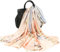 WEIGEER Silk Scarf Women Sciarpa di seta da donna, scialle fazzoletto per lunga sciarpa leggera, da spiaggia, cintura vintage scialle Christmas Decorations Scarf Belt Butterfly Shawl (Farfalla Rosa)