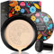 CC Cream Foundation mit Pilzkopf Luftkissen BB Creme Cushion Foundation Natürliche Farbe volle Abdeckung für makelloses Make-up, gleichmäßiger Hautton
