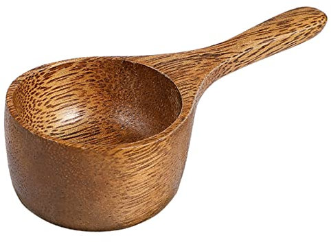 RORPOIR Acacia Wood Measuring Spoon Wood Spoon 1/8 Cup Scoop Kitchen Measuring Wooden Measuring Scoops Milk Wooden Baking Ice Cream Scoop Coffee Measuring Tea Scoop Powder Japanese-style