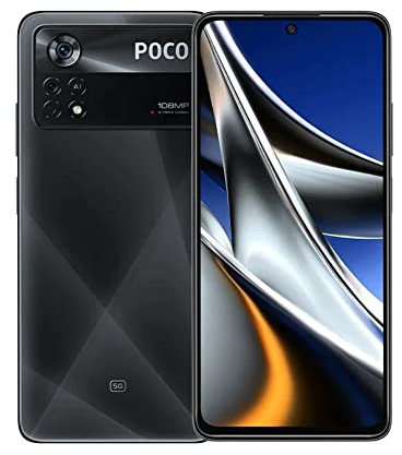 Xiaomi Poco X4 Pro 5G - Smartphone 256GB, 8GB RAM, Dual Sim, Laser Black (Renewed)