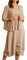 Party Cocktail Disco Club Glitzer Chiffon Kleid mit Pailletten Fashion Knielang Einfarbiges Übergrößes Cocktailkleider Champagner 46