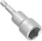 TOP-VIGOR 15mm Nut Setter Driver Drill Bit Set, 1/4 inch Hex Shank Quick Change, 65mm Length Metric Nut Driver Set for Woodworking, Auto Repairing, Machine Maintenance, Furnitures