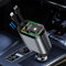 4 in 1 Zigarettenanzünder USB C 66W Einziehbares Auto Ladegerät Auto Schnellladegerät KFZ Ladegerät Car Gadget Auto Zubehör Innenraum Ladekabel Auto Kompatibel mit iPhone/Galaxy/Pixel/Google/Huawei