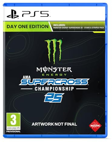Monster Energy Supercross 25 – The Official Videogame (Playstation 5)