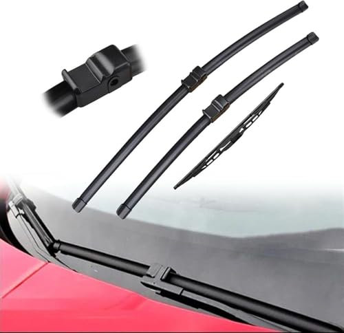 Automotive Scheibenwischer für Ford C-Max MK1 2003 2004 2005 2006 2007 2008 2009 2010 26+19+11in, Windschutzscheibe Scheibenwischer Vorne Hinten Wischer Set Auto Wischer Wischerblätter Windschut