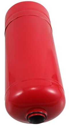 Veemoon 3kg Extincteur De Cuisine Portable Vide Récipient Rechargeable Acier pour Usage Domestique Boîtier Compact pour Petits Espaces