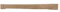 Cofan Mango de madera para hacha vizcaína | Mango ligero y agradable al tacto | Longitud del mango de 380 mm