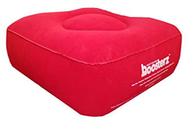 Boosterz Aufblasbares Sitzkissen Rot
