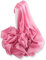 YFZYT Mode Frauen lange weiche Wrap Schal Damen Sonnencreme Stickerei Feder Muster Voile Schal leichte Abend Wrap Hochzeit Sheer - Pfirsich Pink