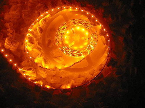Aftertech® 1m LED-Streifen ORANGE LED-Streifen 12V 60LED / m