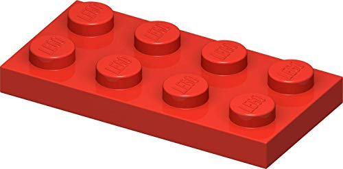 LEGO 3020 Classic - Plancha con Quemador de Piedra (100 Unidades, 2 x 4 pivotes)