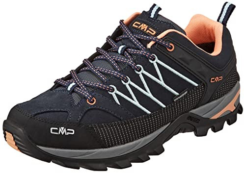 CMP Rigel Low, Trekking- & Wanderhalbschuhe, Blau (B.Blue-Giada-Peach 92AD), 36 EU (3 UK)